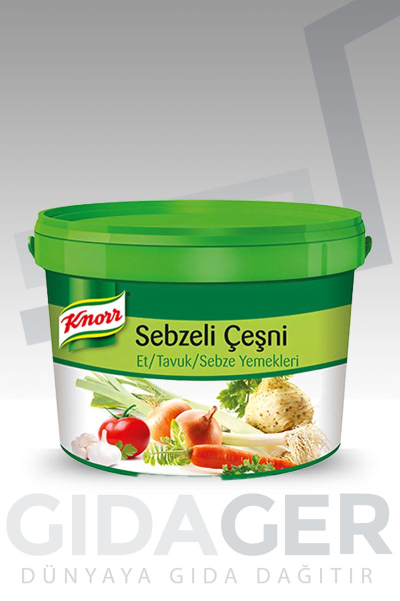 Knorr Sebzeli Çeşni 5 Kg  ( 1 Koli ) Koli İçi 2 Adet