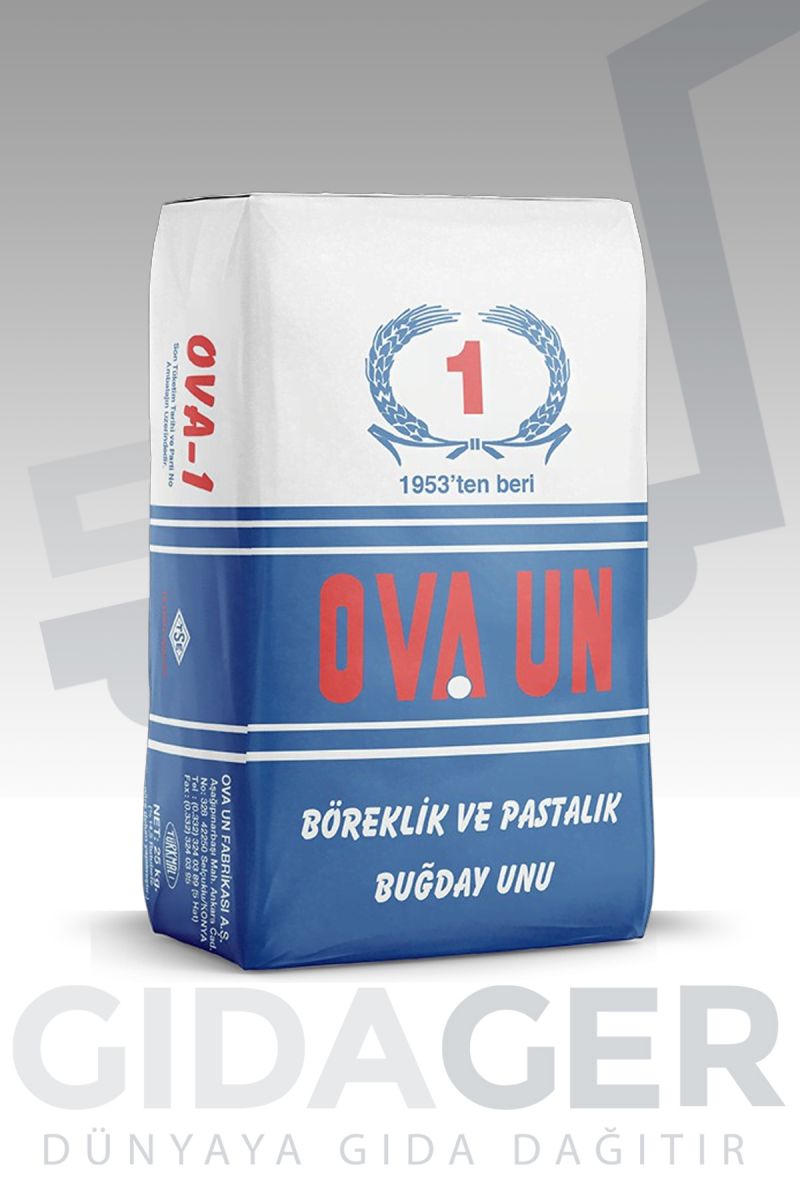 Ova 1 Baklava-Böreklik Un (25 Kg)