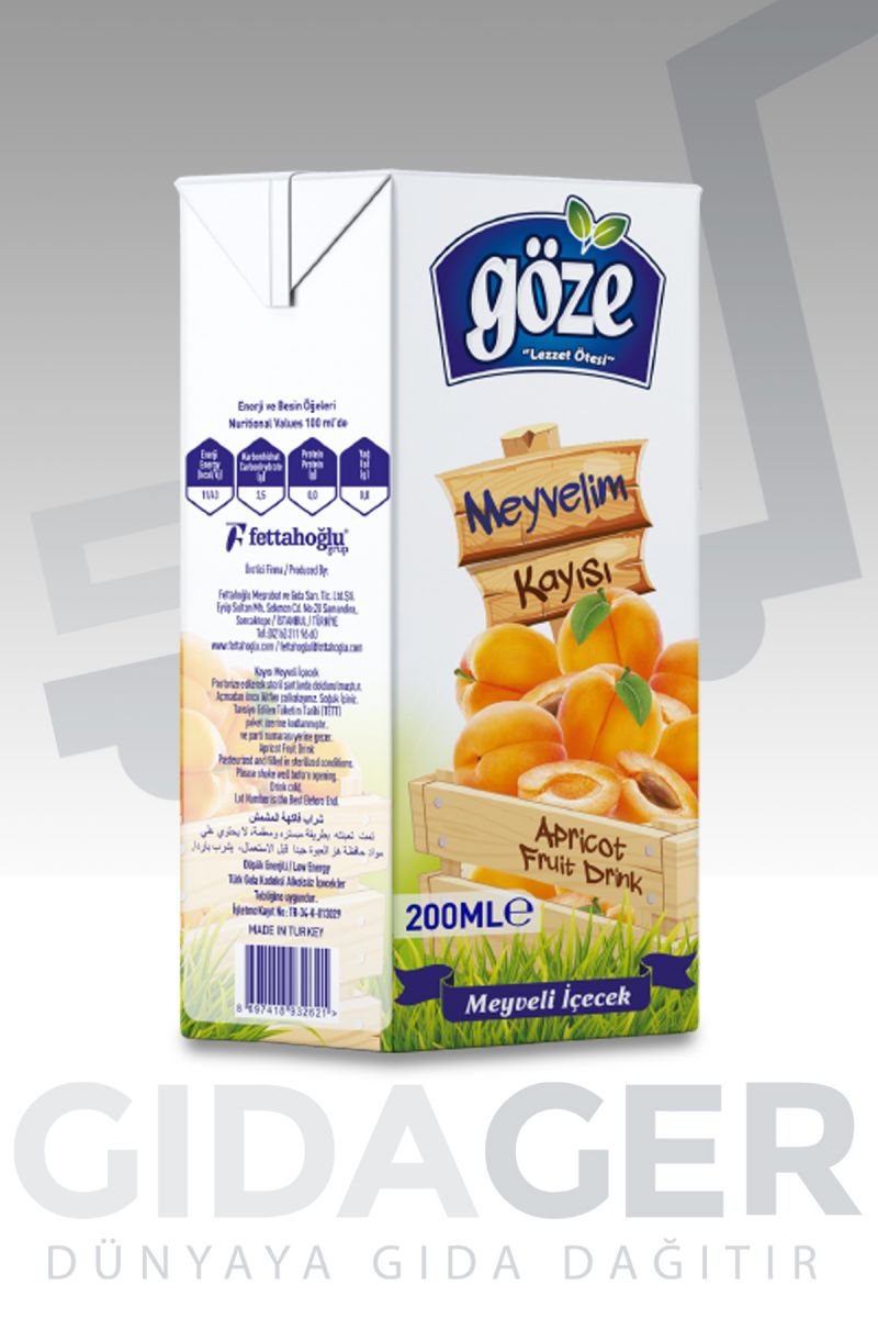 Göze Meyve Suyu Kayısı 1/5 X 27 